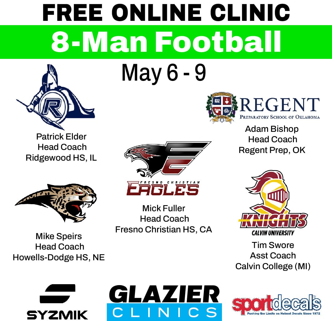 Glazier Online Free 8-Man Football Clinic